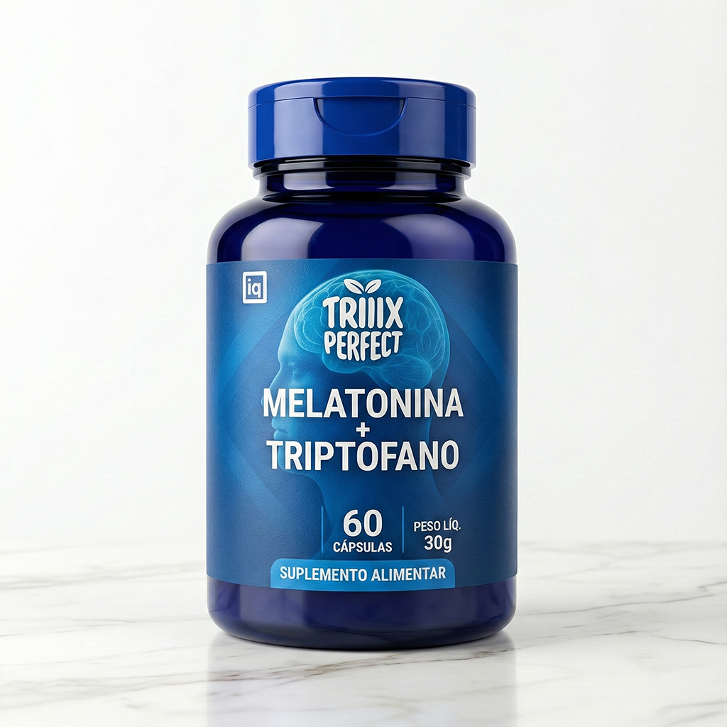 Melatonina + Triptofano da Triiix – Sono Profundo, Relaxamento
